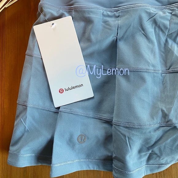 Lululemon Chambray Pace Rival Mid Rise Skirt - Picture 9 of 9
